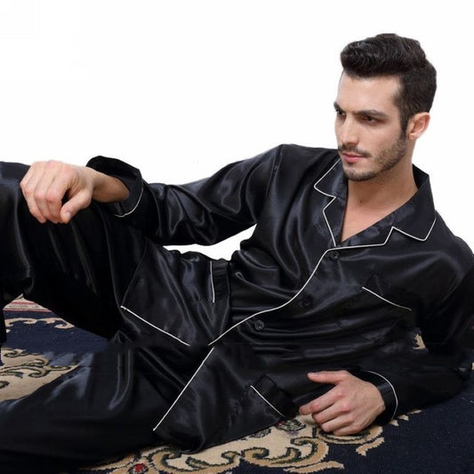 Ensemble Pyjama Homme - Vêtements de Nuit Chauds et Confortables pour l'Hiver, Idéal pour la Maison.