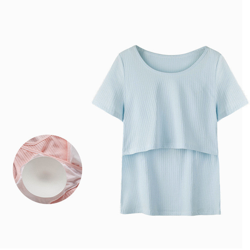 Pyjama d’allaitement léger en coton