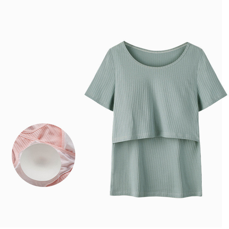 Pyjama d’allaitement léger en coton