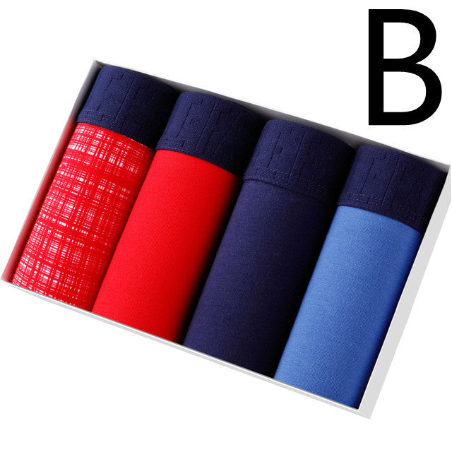 Pack de 4 Boxers Homme – Confort et Élégance au Quotidien